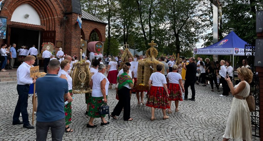 Delegacja BS na dożynkach w powiecie wołomińskim