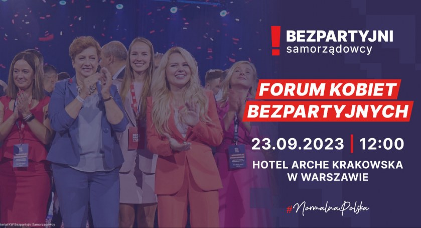 Forum Kobiet Bezpartyjnych już 23 września br.