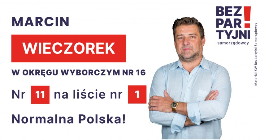 WIECZOREK MARCIN - OKRĘG WYBORCZY NR 16 - nr 11 na liście - Sejm 2023