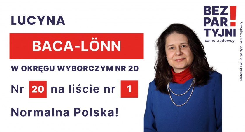 BACA-LÖNN LUCYNA - OKRĘG WYBORCZY NR 20 - nr 20 na liście - Sejm 2023