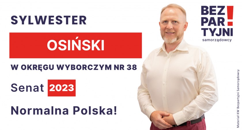 Sylwester Osiński - okręg nr 38 - Senat 2023