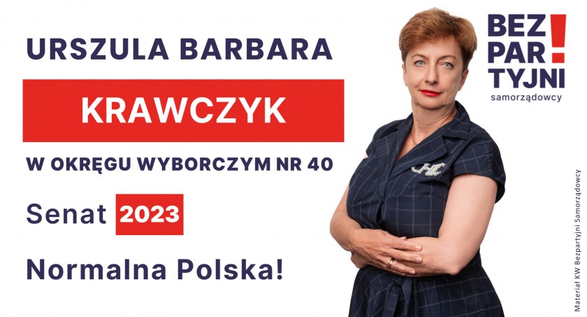 Urszula Barbara Krawczyk - okręg nr 40 - Senat 2023