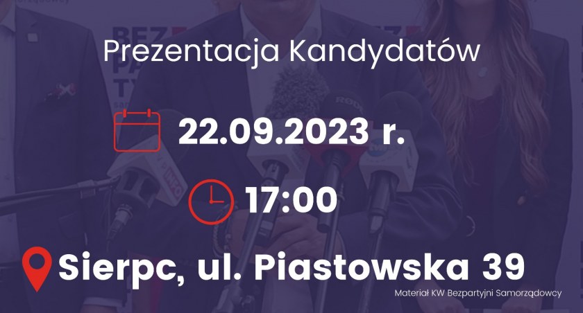 Konferencja BS w Sierpcu [okręg nr 16]