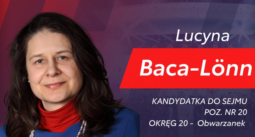 Od pasji do pomysłu na biznes i kampanii wyborczej w KW Bezpartyjni Samorządowcy - wywiad z Lucyną Baca-Lönn