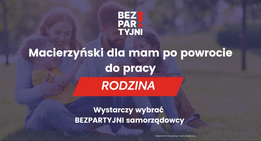 Macierzyński dla mam po powrocie do pracy