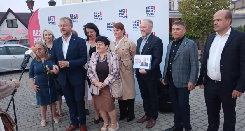 Udana konferencja prasowa BS w Sochaczewie [okręg 16]