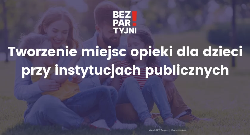 Wsparcie finansowe dla instytucji publicznych na tworzenie miejsc opieki dla dzieci 