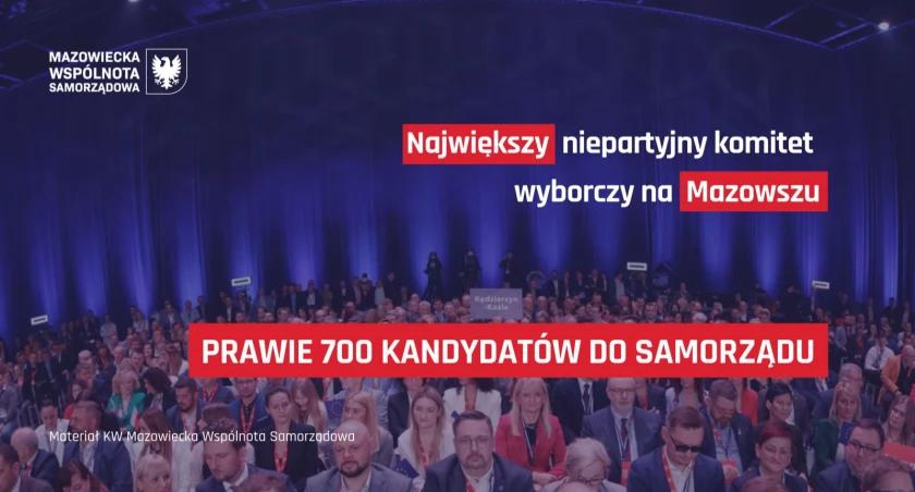 KW MWS to największy niepartyjny komitet w woj. mazowieckim!