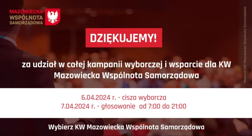 Jesteśmy strażnikami idei bezpartyjności w samorządzie [PODZIĘKOWANIE]