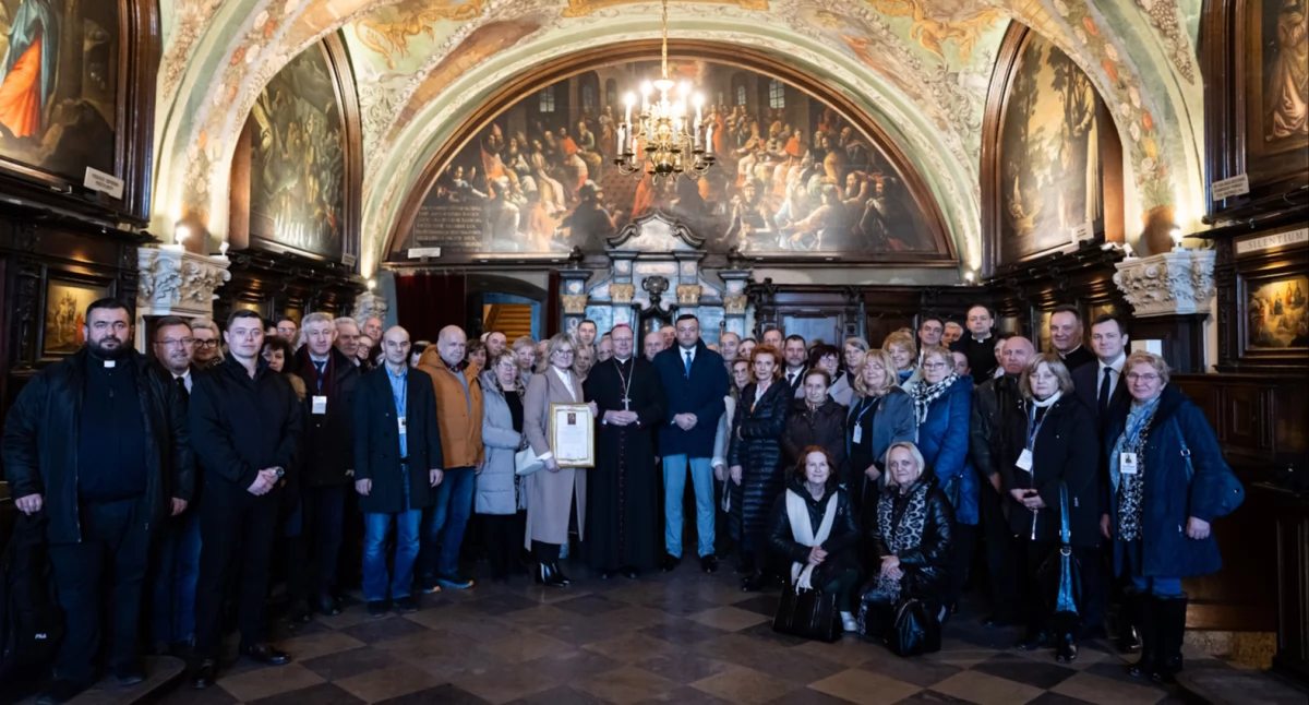 XXI pielgrzymka na Jasną Górę samorządowców powiatu wołomińskiego 