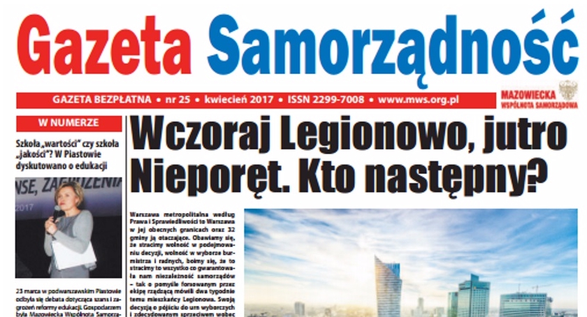Wielkanocny 25 nr gazety Samorządność już jest!