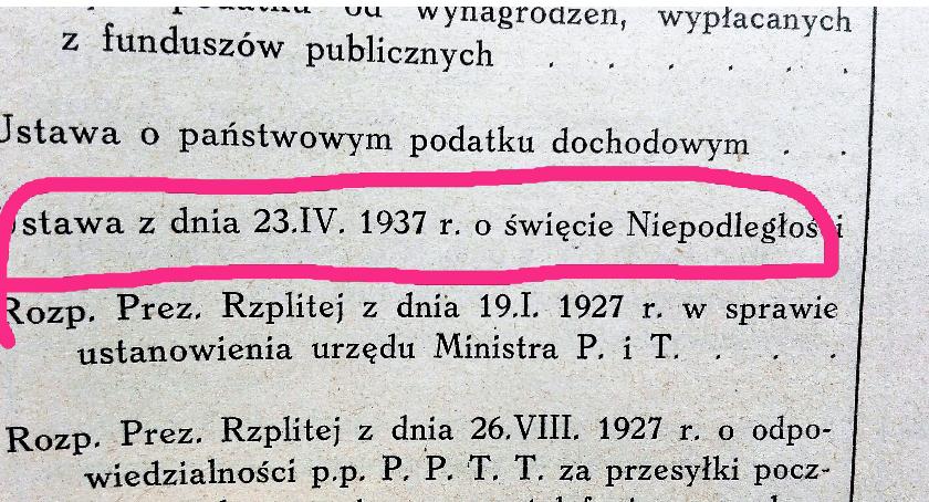 Ustawa o Święcie Niepodległości. Dziś mija 81 lat...