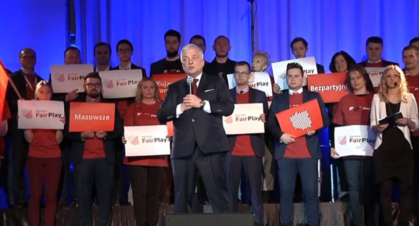 Spot wyborczy i kandydaci KWW Polska Fair Play Bezpartyjni Gwiazdowski