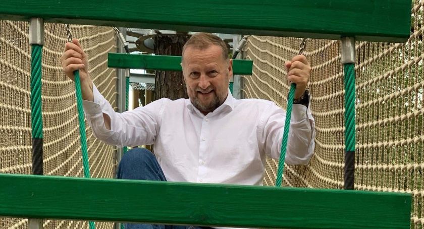 Robert Raczyński, lider ruchu Bezpartyjni i Samorządowcy, po konwencji wyborczej w Piastowie