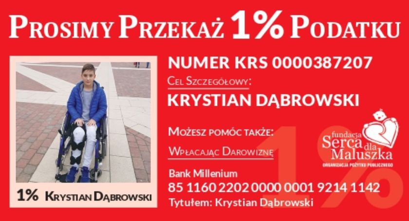 Prosimy o pomoc dla Krystiana Dąbrowskiego