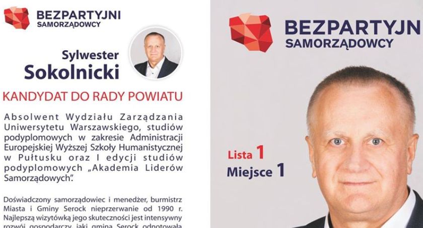 Sylwester Sokolnicki z Bezpartyjnych Samorządowców  został nowym legionowskim starostą