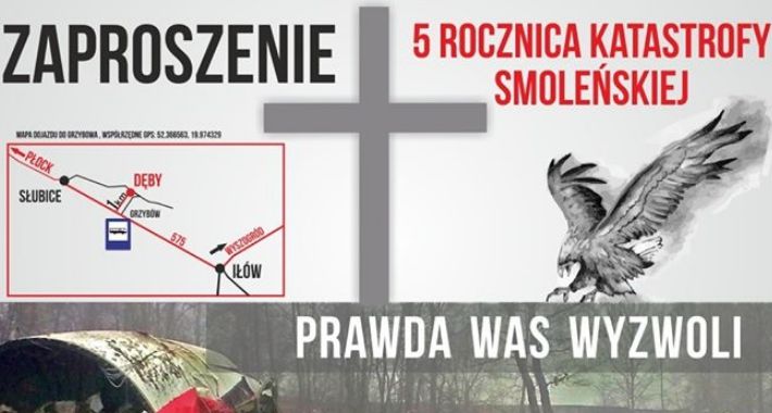  5 Rocznica Katastrofy Smoleńskiej - uroczystości w Iłowie