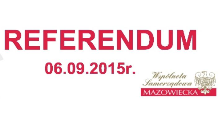 MWS podmiotem uprawnionym do prowadzenia kampanii referendalnej!