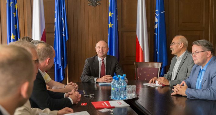 Delegacja MWS w Kancelarii Prezydenta w sprawie referendum