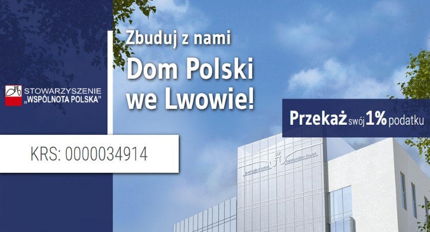 1% podatku na Dom Polski we Lwowie