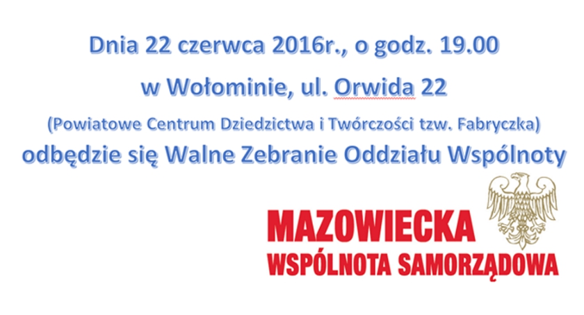 MWS po Zjazdach w Płońsku i Pruszkowie, kolejny będzie Wołomin