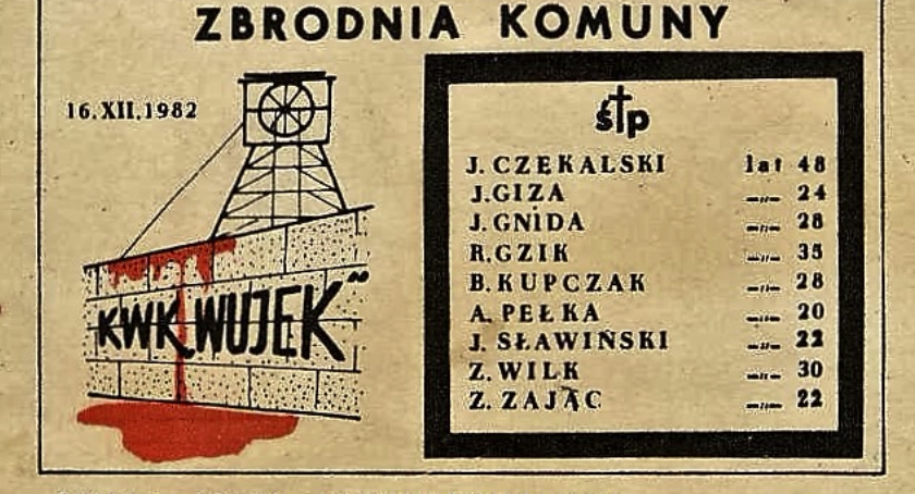 Zbrodni Jaruzelskiego i Kiszczaka nie wolno zapomnieć.