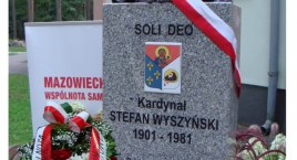 Popiersie Kardynała Stefana Wyszyńskiego w Ossowie