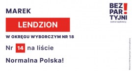 LENDZION MAREK - OKRĘG WYBORCZY NR 18 - nr 14 na liś&hellip;