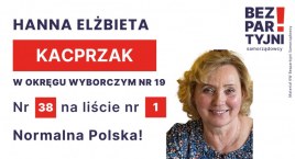 KACPRZAK HANNA ELŻBIETA- OKRĘG WYBORCZY NR 19 - nr 3&hellip;
