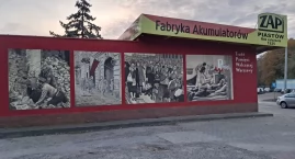Mural w Piastowie i patron dla wiaduktu
