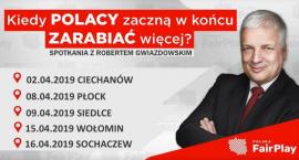 Spotkania z Robertem Gwiazdowskim na Mazowszu