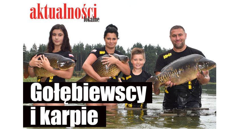 Gołąbki i karpie