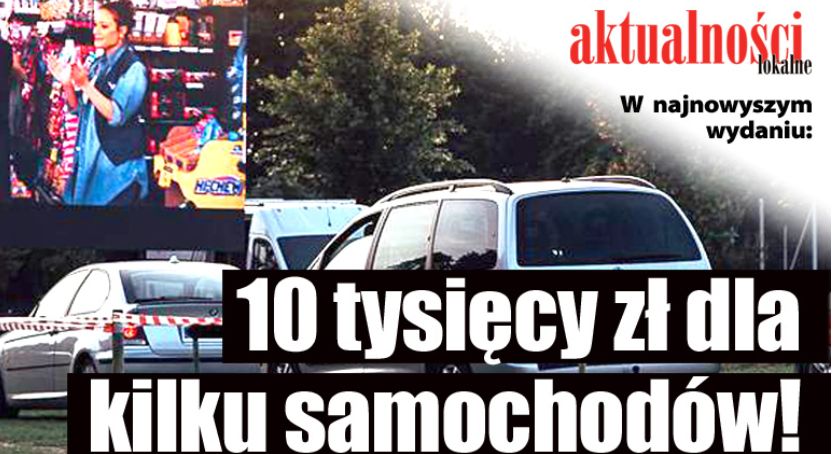 10 tysięcy zł dla kilku samochodów!