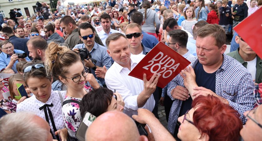 Wiec wyborczy Andrzeja Dudy w Złotowie