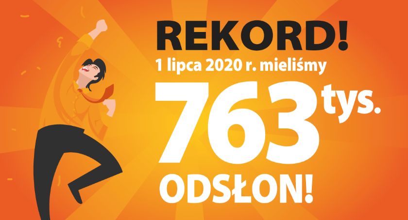 Mamy rekordową liczbę odsłon!