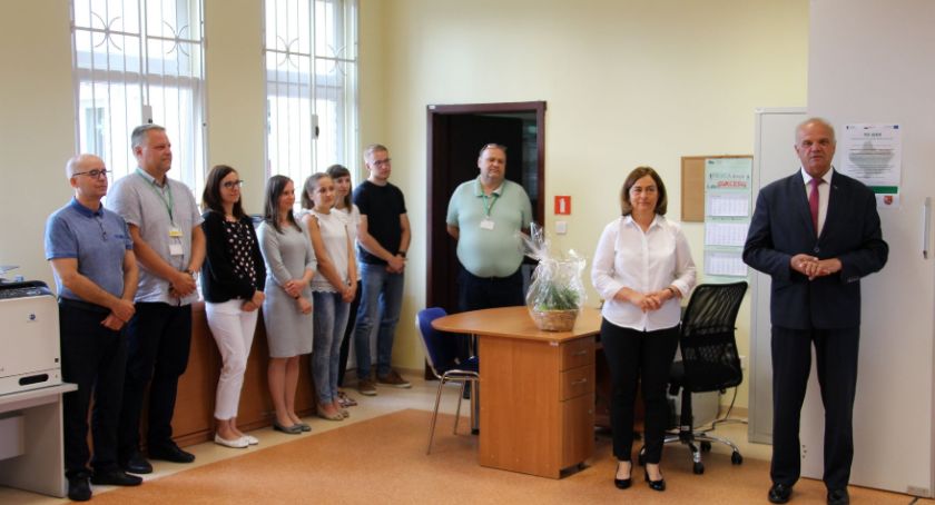 Nowa dyrektor przywitała się z załogą