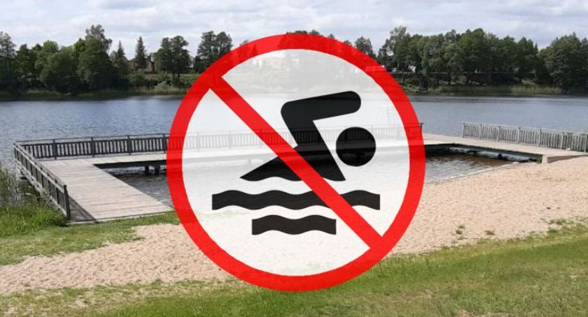 Sinice na kąpieliskach w Złotowie
