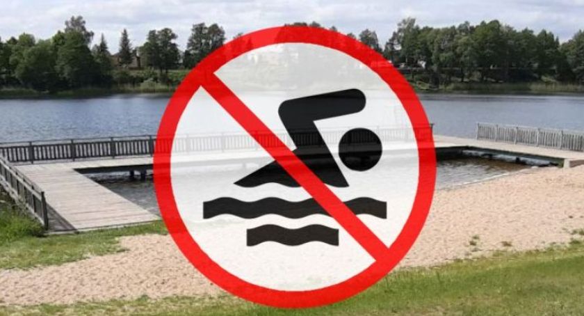 Plaża znów zamknięta