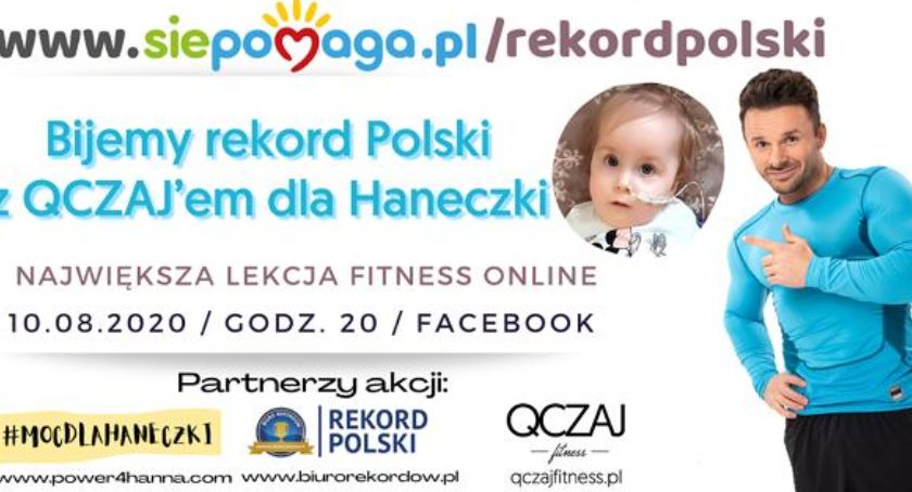 Rekord Polski - ratujemy życie Haneczki