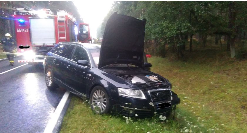 Wypadek w Lędyczku - droga krajowa zablokowana 