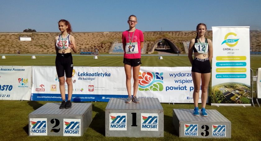 Medale lekkoatletów w Pile