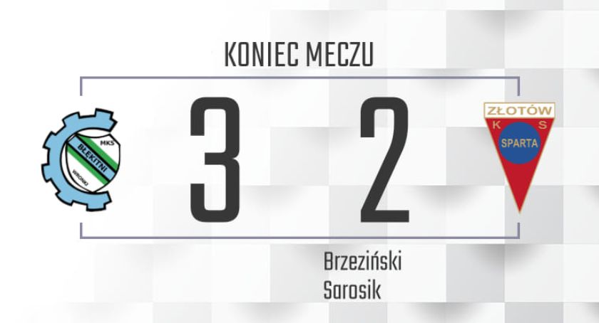 Sparta przegrała z Błękitnymi Wronki