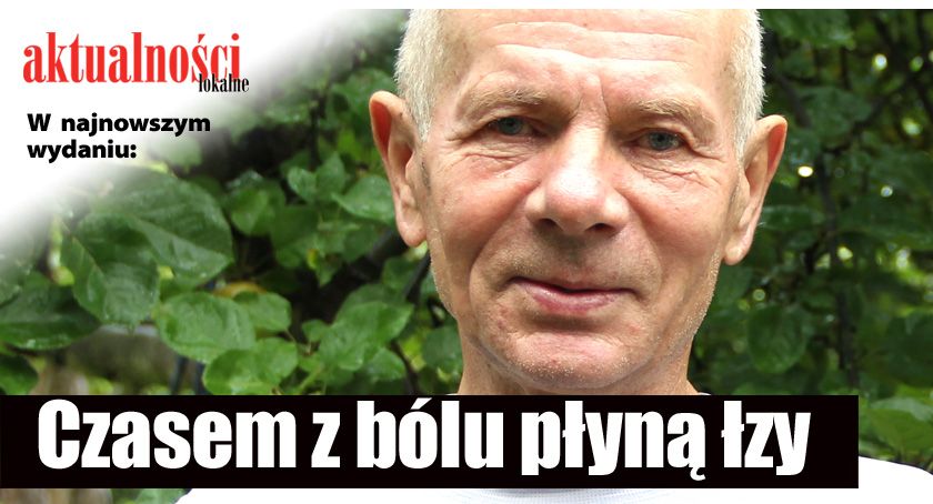Czasem z bólu płyną łzy