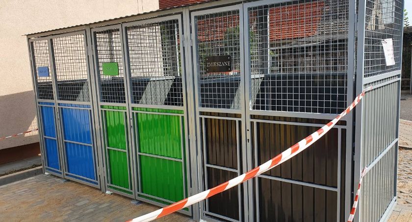 Nowe boksy na pojemniki na odpady komunalne w SM Piast Złotów