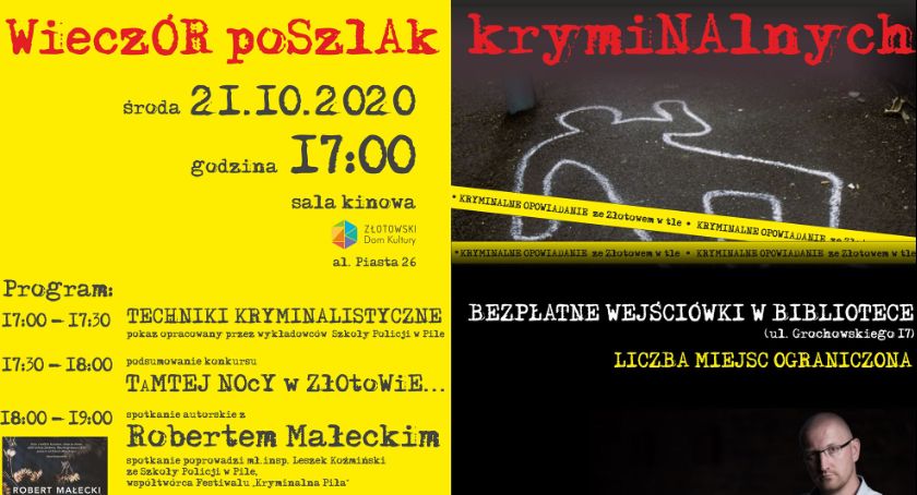 Wieczór Poszlak Kryminalnych