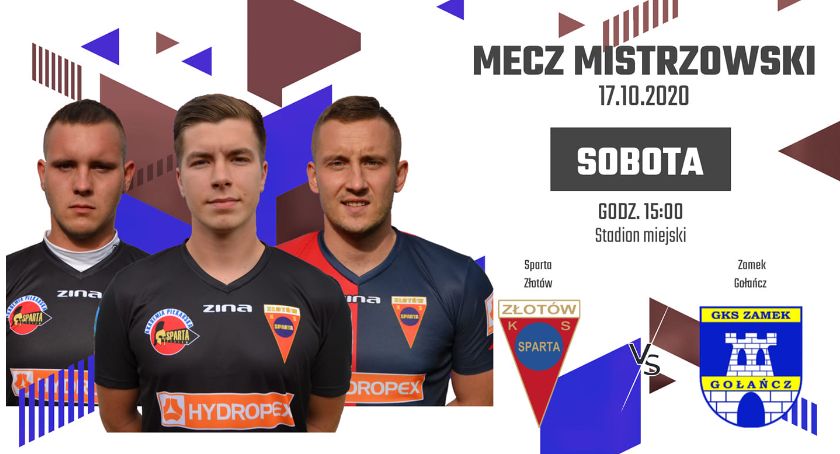 Sparta Złotów kontra Zamek Gołańcz