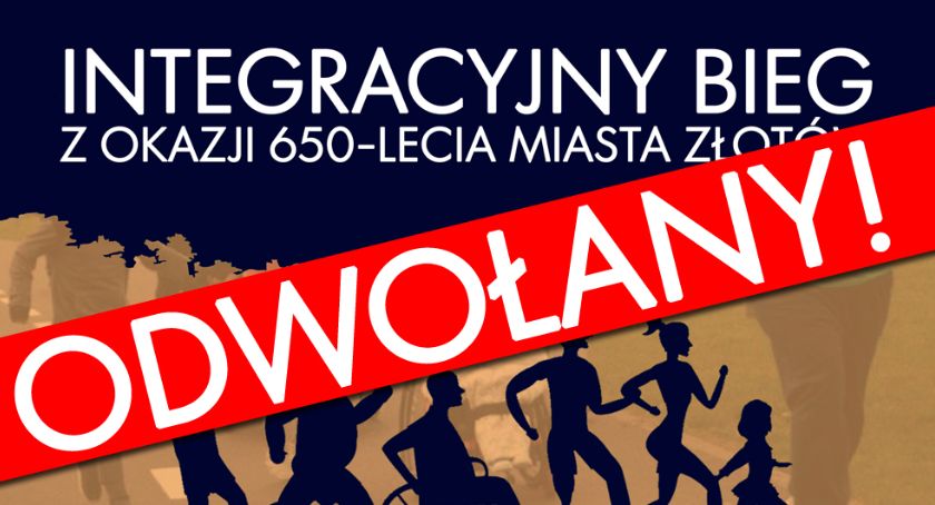 Uwaga! Odwołany Integracyjny Bieg