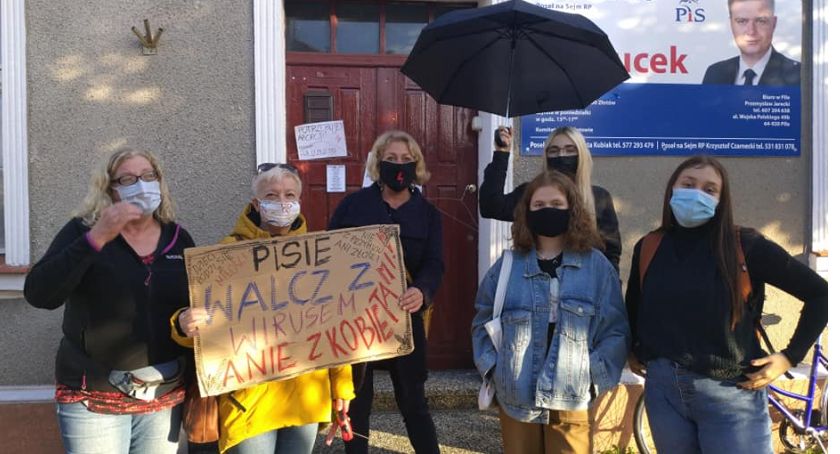 Protest pod biurem poselskim Marcina Porzucka