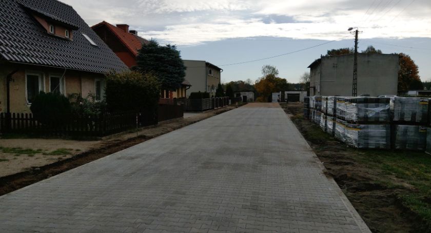 Przebudowa drogi w Krajence
