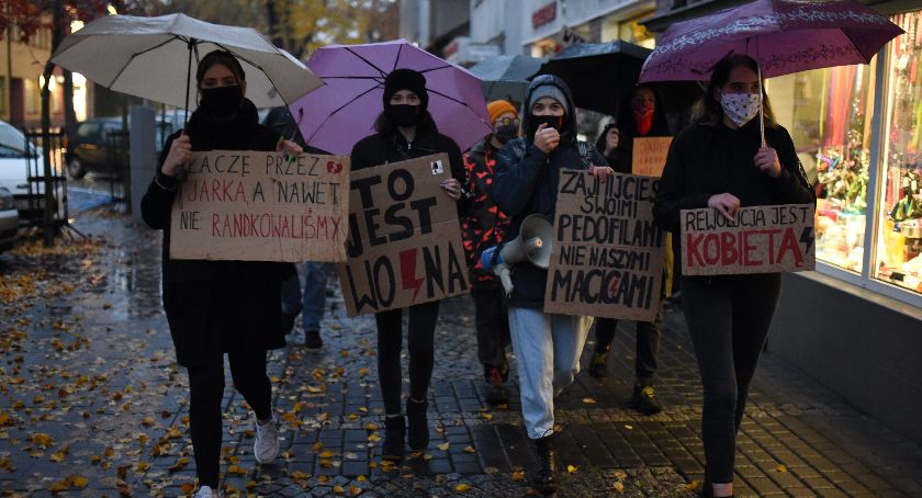 Kolejny protest kobiet w Złotowie